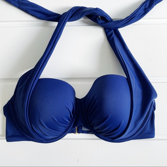 Victoria’s Secret Halter Push Up Swim Bikini Top - Picture 3 of 16